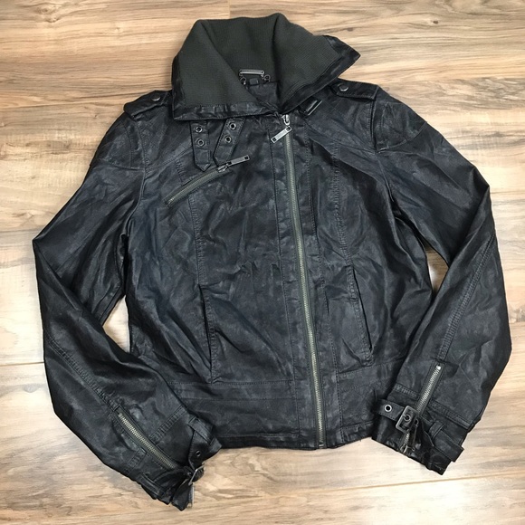 Jou Jou Jackets & Blazers - Jou Jou Leather Jacket black medium